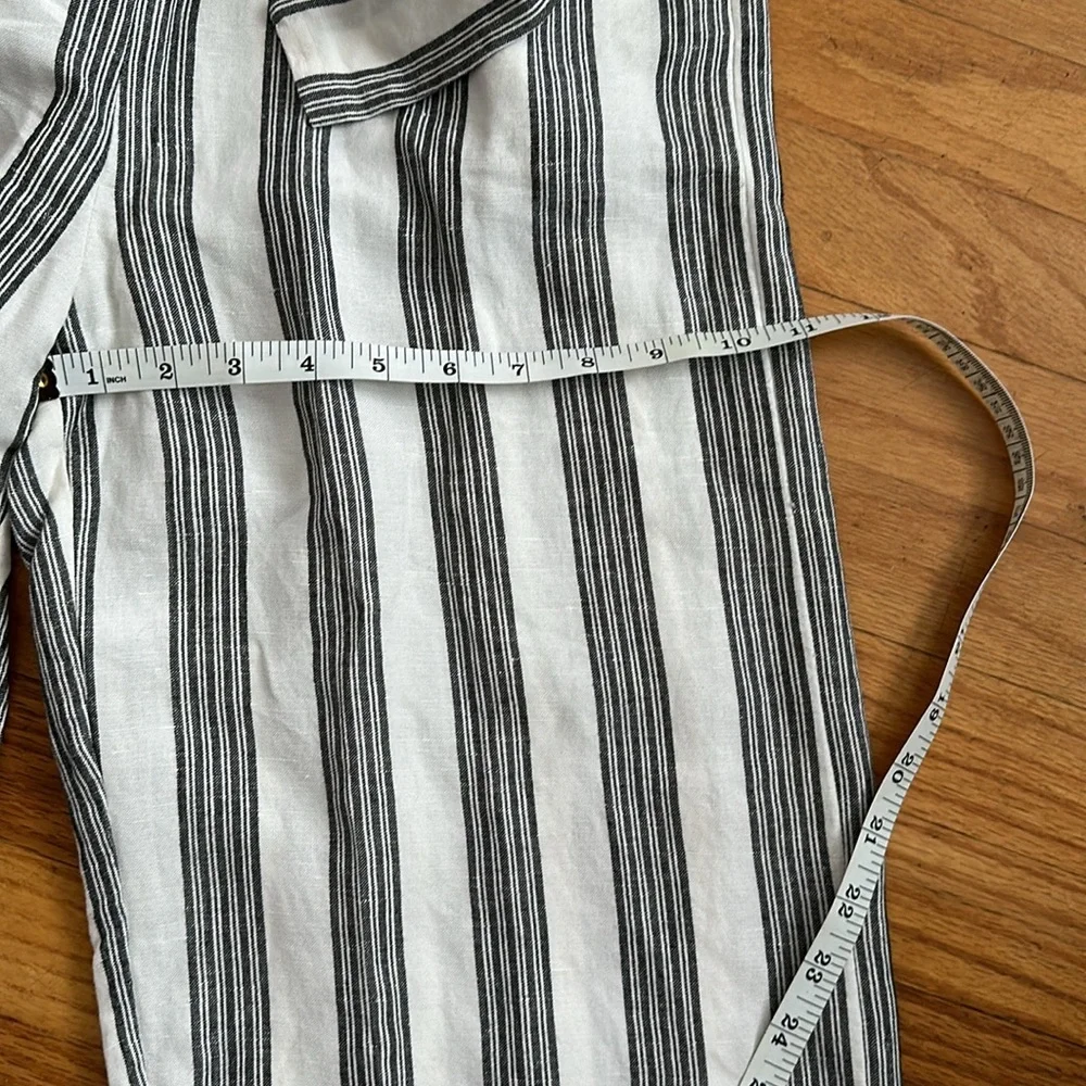 NWOT Rails White & Black Stripe Women’s Jumpsuit - Picture 9 of 9